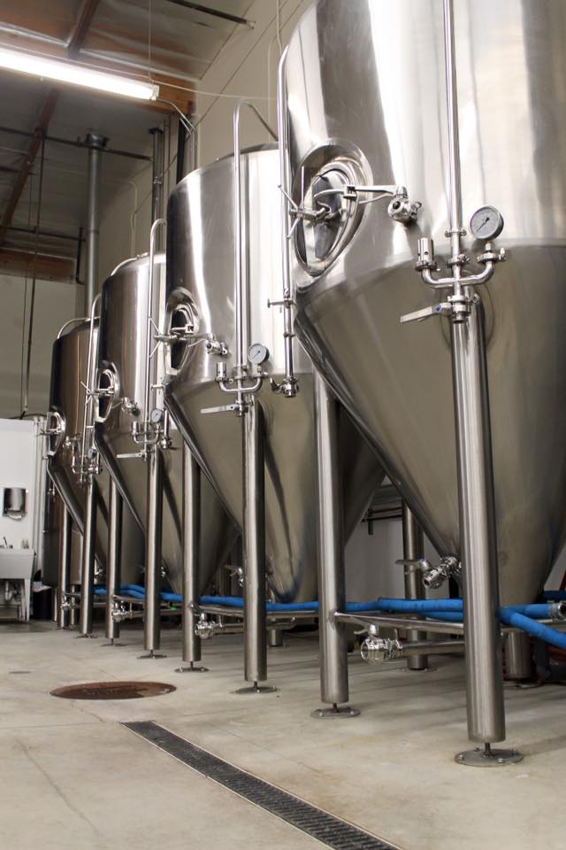 installation of the fermentation tanks